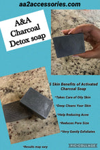 Load image into Gallery viewer, Charcoal Detox Soap