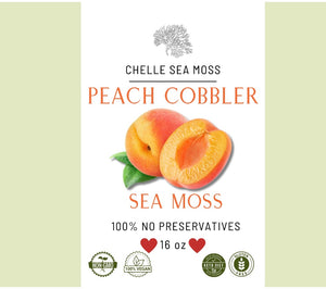 Peach Cobbler Sea Moss