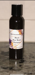 Black Rice Water/Shampoo & Hair Growth Oil Bundle